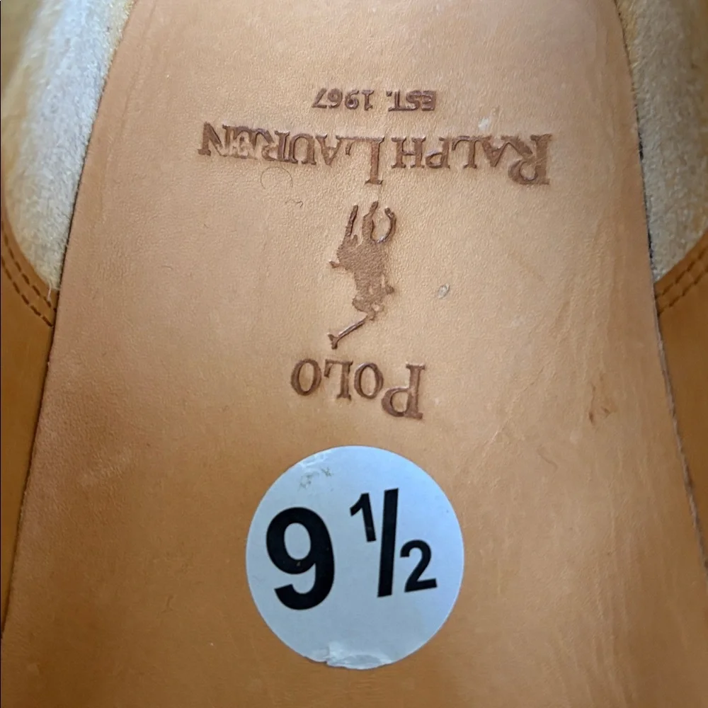 NEW Polo Ralph Lauren Leather Loafers Size 10